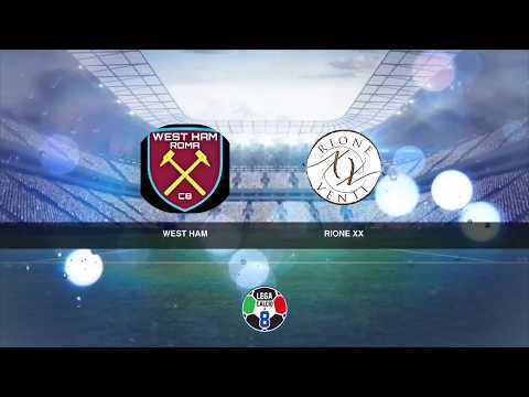 West Ham vs Rione XX - Serie A2 - Stella Azzurra 2019 - Lega C8