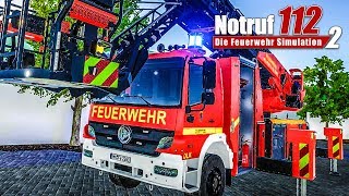 NOTRUF 2: Die neue DREHLEITER im Test | Spotlight DLK | Feuerwehr Simulator Notruf 112