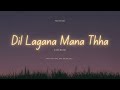 Dil Lagana Mana Tha Reverb Song | Krish & Kishore Mondal