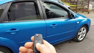 Ford Focus mk2 Window open/close function