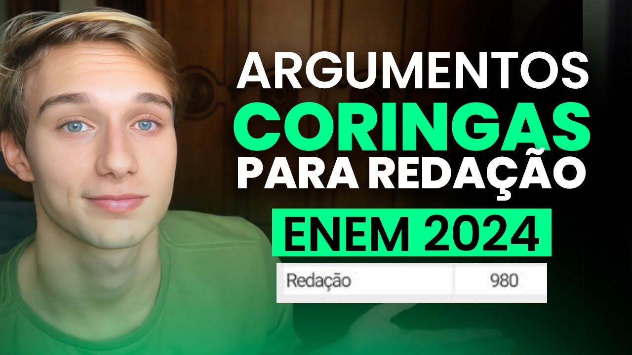 MELHORES ARGUMENTOS CORINGAS PARA USAR NO ENEM 2024