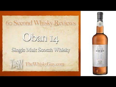 Oban 14 Single Malt Scotch Whisky - 60 Second Whisky Reviews #029