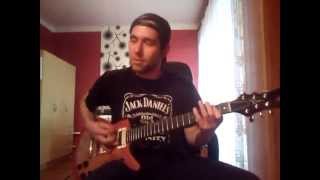 Iron Reagan - The Living Skull (guitar cover)