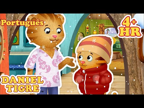 Está esfriando na vizinhança | Mudança de estações para as crianças | Daniel Tiger