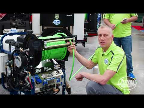"Get" Jetting: Benefits of a 4-Roller Hose-Guide for a Jetter's Hose-Reel