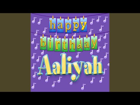 Happy Birthday Aaliyah (Personalized)