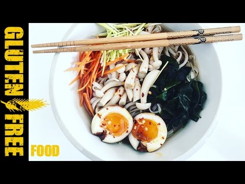 Japanese ramen soup - gluten free food