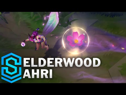 Elderwood Ahri (2020) Skin Spotlight - League of Legends