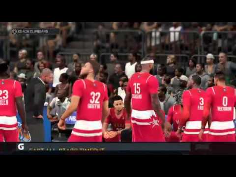 NBA 2k16 MyGM Bulls -All Star Game
