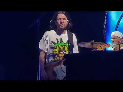 Frusciante in tears during Hard To Concentrate with Red Hot Chili Peppers (Mad Cool Madrid 8/7/2023)