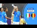 IJzige spanning in groep D! | samenvatting Italië - België | EK 2022