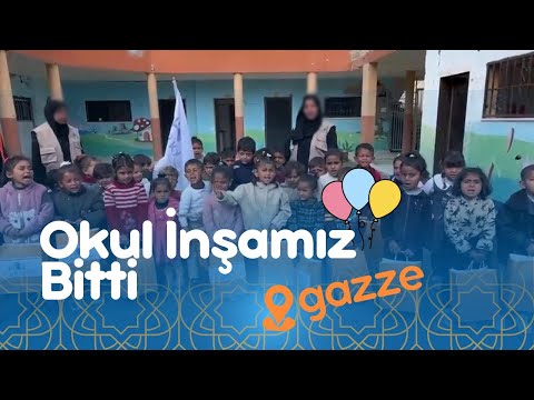 Gazze l Okulumuz Açıldı
