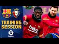 Messi, Sergio and De Jong back in the squad