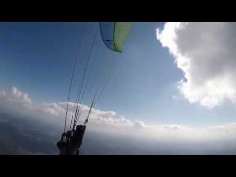 Gleitschirm fliegen im Sauerland - Spazierflug in Elpe