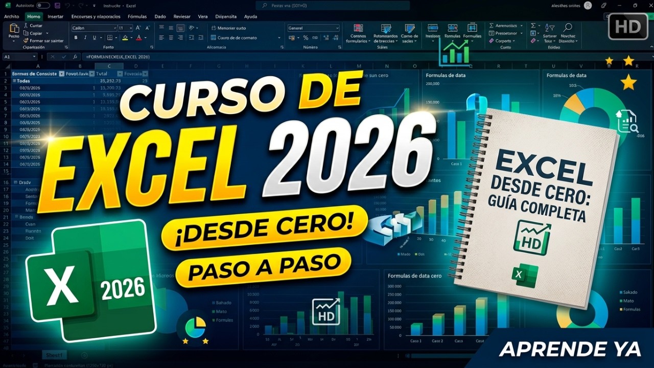 CURSO DE MICROSOFT EXCEL 2026
