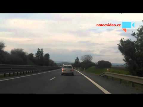 Šílenec na D1 jedoucí od Olomouce směrem na Ostravu
