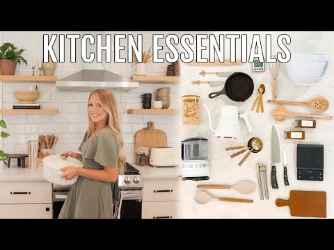 KITCHEN ESSENTIALS & FAVORITES! from a home cook & baker
