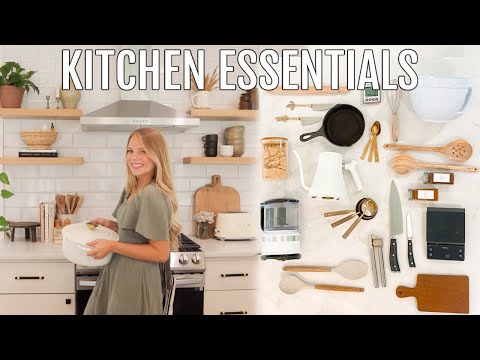 KITCHEN ESSENTIALS & FAVORITES! from a home cook & baker