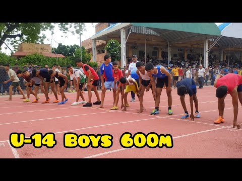 U-14 Boy's | 600m Race | Track and Field |  Junior Athletics Championship, Jodhpur (Rajasthan)