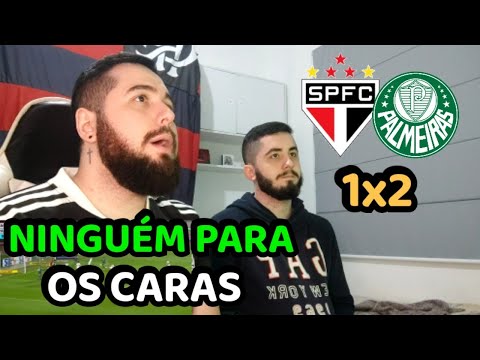 PALMEIRAS FAZ VIRADA HISTÓRICA NO MORUMBI - REACT MELHORES MOMENTOS SÃO PAULO 1X2 PALMEIRAS