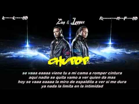 Chupop Con Letra   Zion  Lennox Original â~ REGGAETON 2012â~  Letra  Lyrics www bajaryoutube com