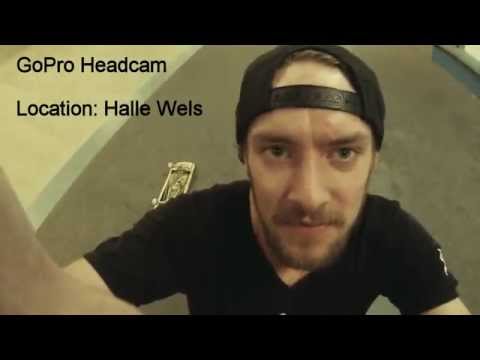 Skateboarding with GoPro3 Headcam - Christof Wierzbowski