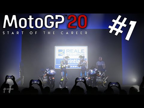 MotoGP '20 MANAGERIAL CAREER #1 - STARTING IN MOTO3!!!