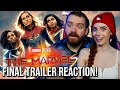 Why's Everyone Freaking Out? | The Marvels Final Trailer Reaction!
