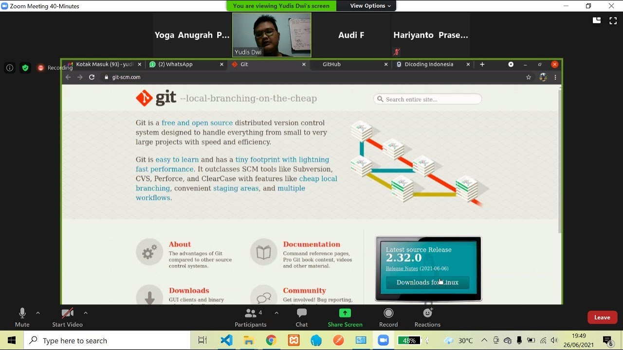 Online Session Fasilitator Backend Dicoding LintasArta ( Membuat Remote Repository GitHub )