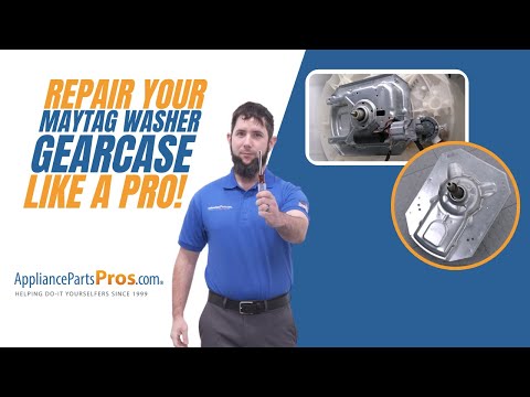 How To Replace A Maytag Washer Gearcase W11454372
