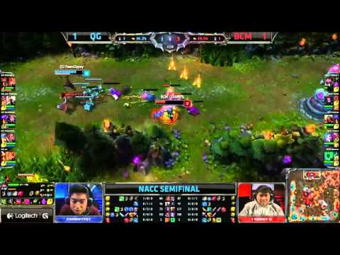 Queen Gypsies vs Blue Caster Minions | Game 3 semifinals NACC 2014 | QG vs BCM G3