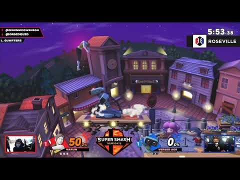 Varun vs Versed Ace Losers Quarters (Super Smash Thursdays @ Esports Arena Roseville #61)