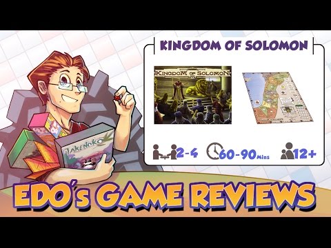 Edo's Kingdom of Solomon Board Game Review