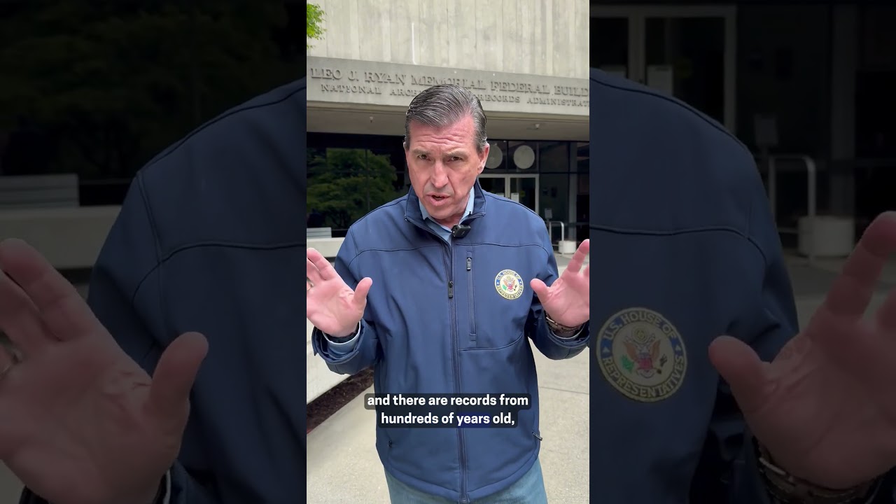 Video: Rep. Mullin tours San Bruno National Archives holding Wong Kim Ark birthright citizenship records
