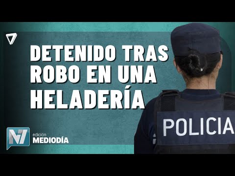 Detuvieron a un hombre tras ROBAR en una HELADERÍA de Las Heras
