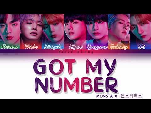 MONSTA X (몬스타엑스) - Got My Number (Color Coded Lyrics /Eng)