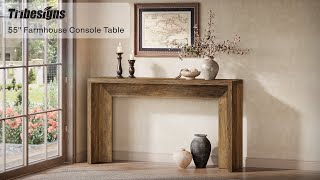 Tribesigns Discover Our Gorgeous Farmhouse Console Table  anuncio