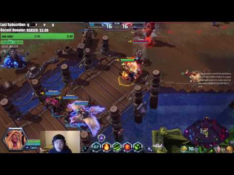 Kaelthas (Q Build) high grandmaster hero league gameplay video by Fan