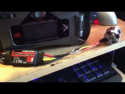 SkyWalker 30A ESC video
