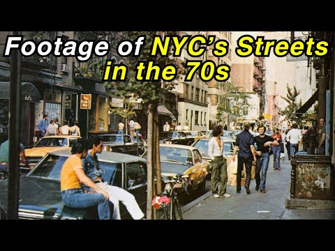 What NYC's 15 Most ICONIC STREETS Really Looked Like in the 70s