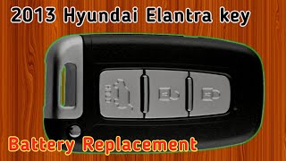 Hyundai Elantra key fob battery replacement 2013