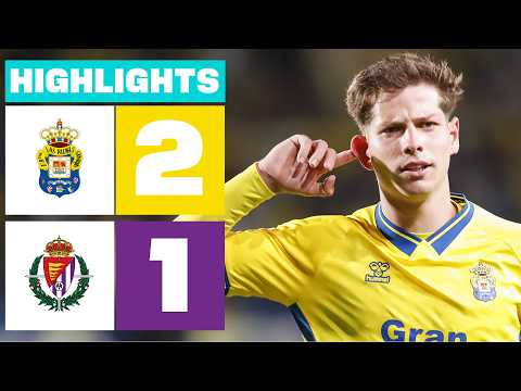 UD LAS PALMAS 2 - 1 REAL VALLADOLID | RESUMEN LALIGA HYPERMOTION