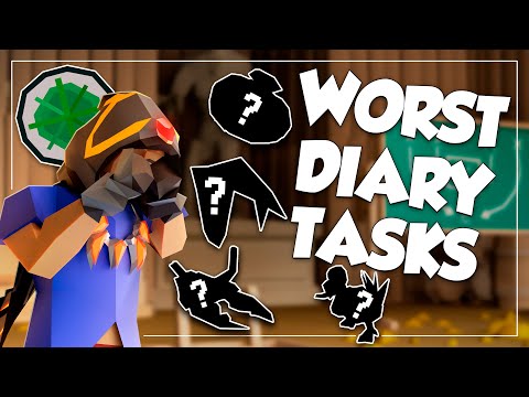 The WORST Diary Tasks & How To Do Them Quicker (OSRS)