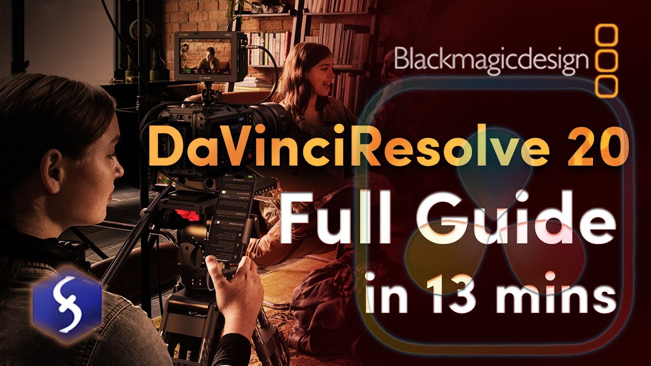 DaVinci Resolve 20 - Tutorial for Beginners in 13 MINS