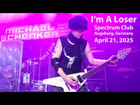 Michael Schenker - I'm A Loser - Spectrum Club, Augsburg, Germany, April 21, 2025