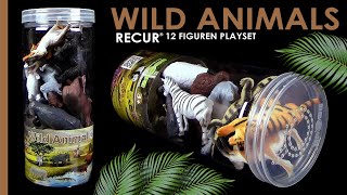 Recur ® Wildtiere * Wild Animals * 12 Wildtiere / Wildlife - Playset - Review (Deutsch)