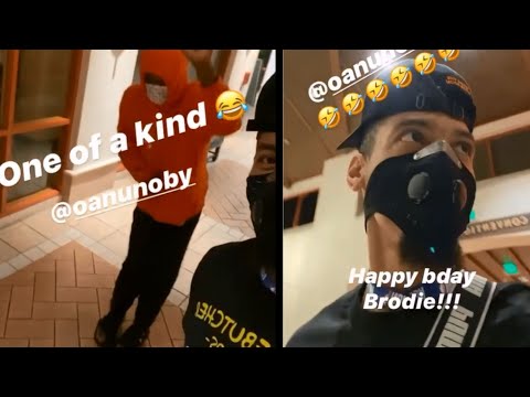 Danny Green Reunites with OG Anunoby for his Birthday