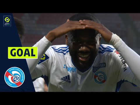 Goal Jean-Eudes AHOLOU (90' +1 - RCSA) FC METZ - RC STRASBOURG ALSACE (0-2) 21/22