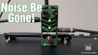 Video thumbnail for (Not Sponsored) reviewing the Pigtronix Gatekeeper Micro by Ham Built Studios
