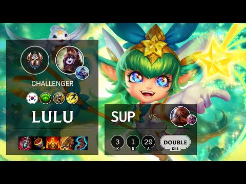 Lulu Support vs Gragas - KR Challenger Patch 10.16